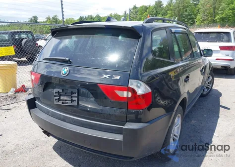 2005 BMW X3 3.0I from USA, damaged, VIN WBXPA93465WD06788